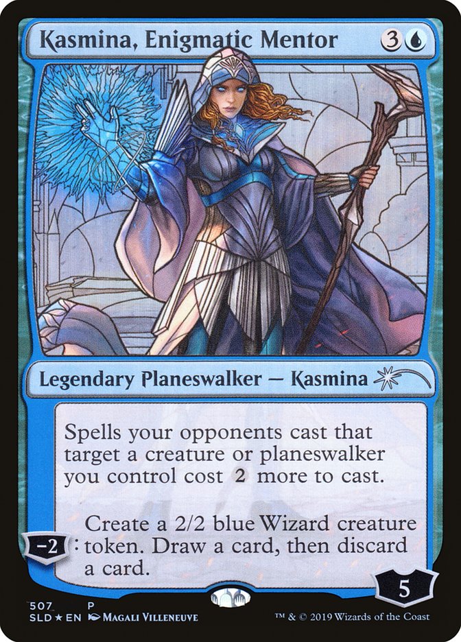 Kasmina, Enigmatic Mentor (Stained Glass) [Secret Lair Drop Promos] | Exor Games Dartmouth