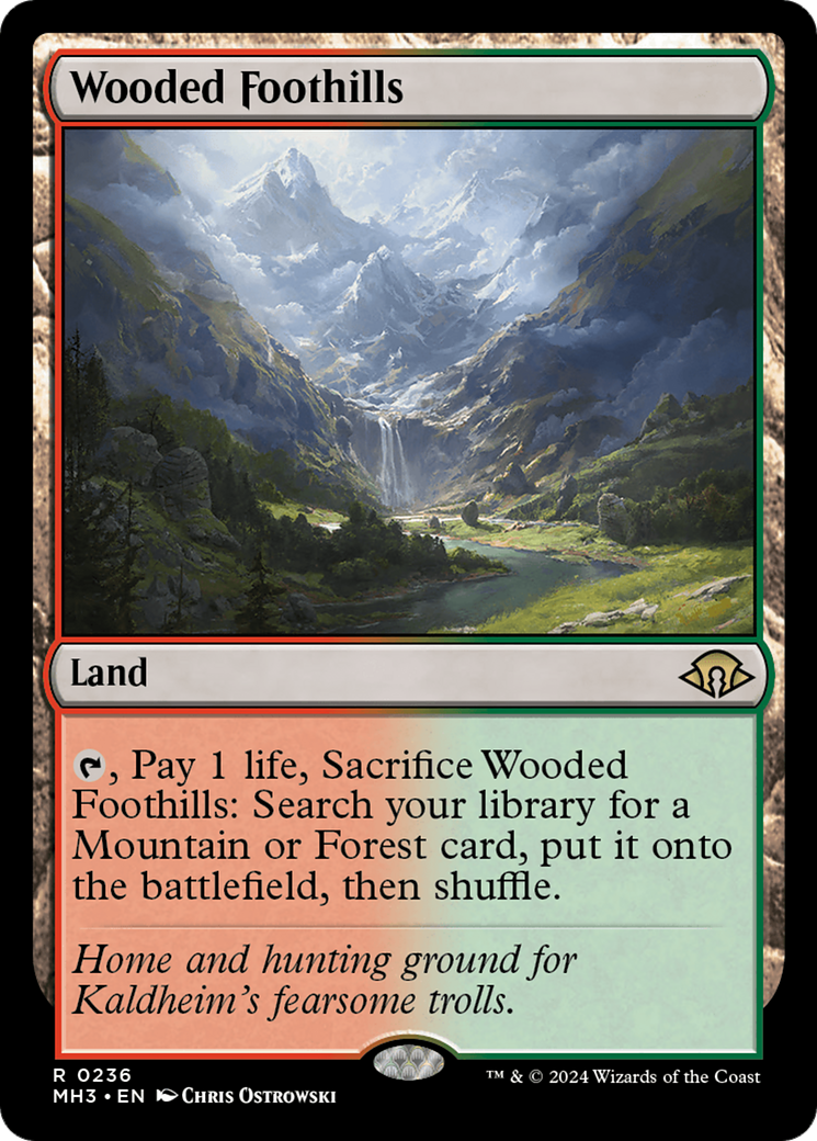 Wooded Foothills [Modern Horizons 3] | Exor Games Dartmouth