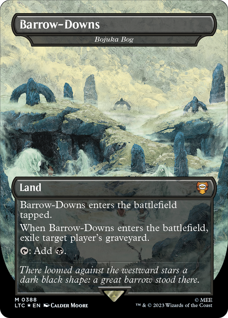 Barrow-Downs - Bojuka Bog (Surge Foil Realms and Relics) [The Lord of the Rings: Tales of Middle-Earth Commander] | Exor Games Dartmouth