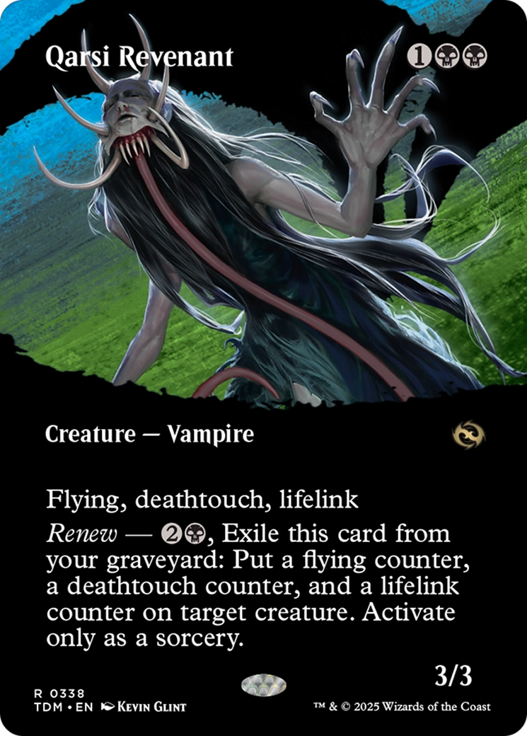 Qarsi Revenant (Borderless) [Tarkir: Dragonstorm] | Exor Games Dartmouth