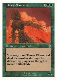 Thorn Elemental (Oversized) [Oversize Cards] | Exor Games Dartmouth