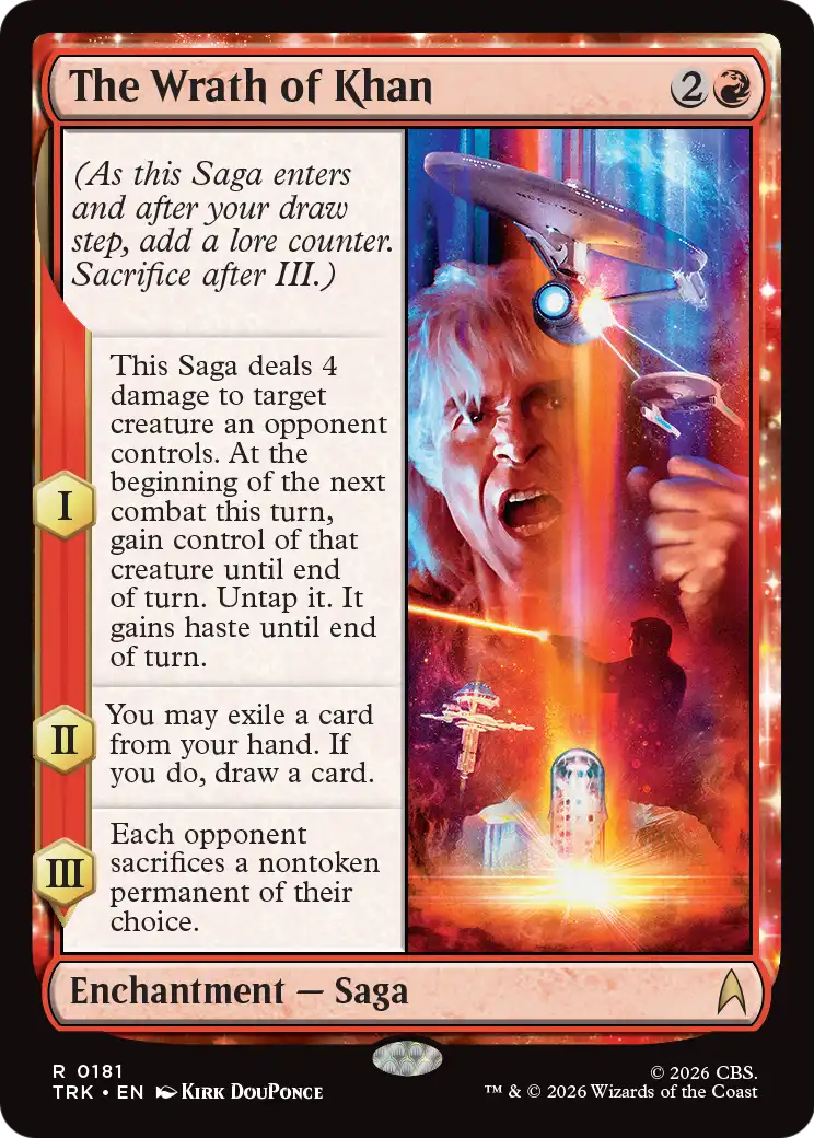 The Wrath of Khan [Star Trek] | Exor Games Dartmouth