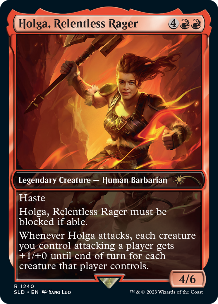 Holga, Relentless Rager [Secret Lair Drop Series] | Exor Games Dartmouth