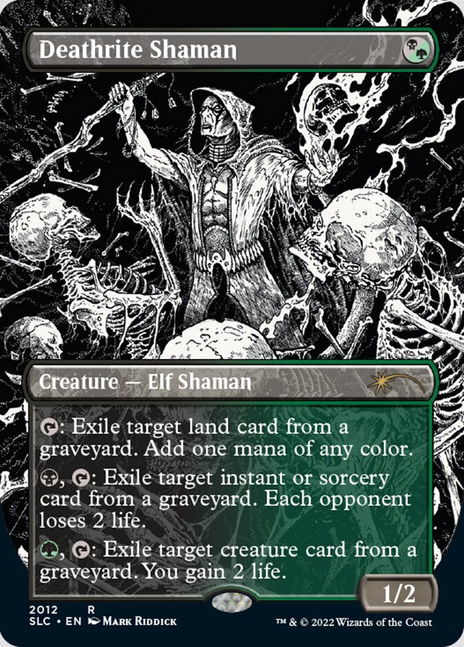 Deathrite Shaman (Borderless) [Secret Lair Countdown Kit] | Exor Games Dartmouth