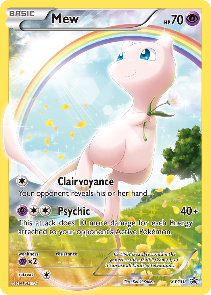 Mew (XY110) [XY: Black Star Promos] | Exor Games Dartmouth