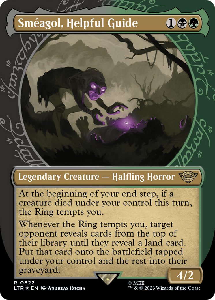 Smeagol, Helpful Guide (Showcase) (Surge Foil) [The Lord of the Rings: Tales of Middle-Earth] | Exor Games Dartmouth