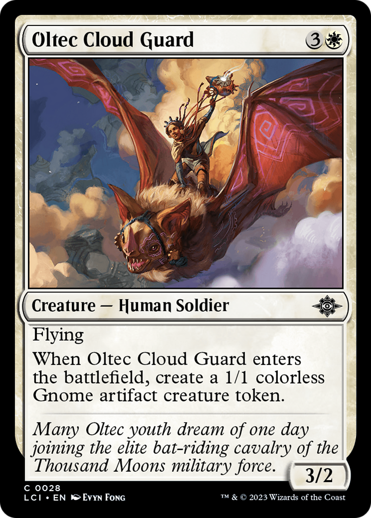 Oltec Cloud Guard [The Lost Caverns of Ixalan] | Exor Games Dartmouth