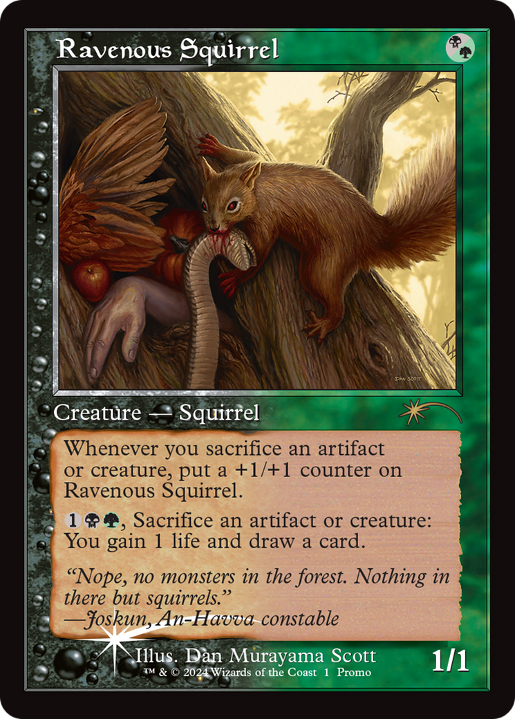 Ravenous Squirrel (Open House) [Wizards Play Network 2024] | Exor Games Dartmouth