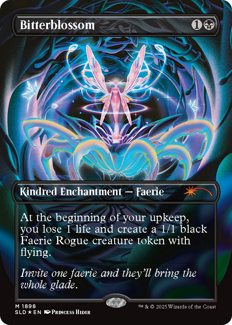 Bitterblossom (Double Rainbow Foil) [Secret Lair Drop Series] | Exor Games Dartmouth
