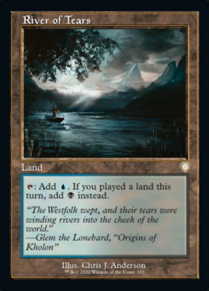 River of Tears (Retro) [The Brothers' War Commander] | Exor Games Dartmouth