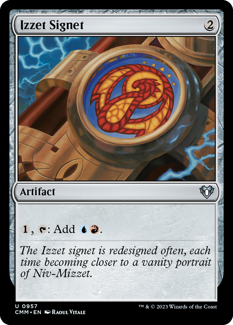 Izzet Signet [Commander Masters] | Exor Games Dartmouth