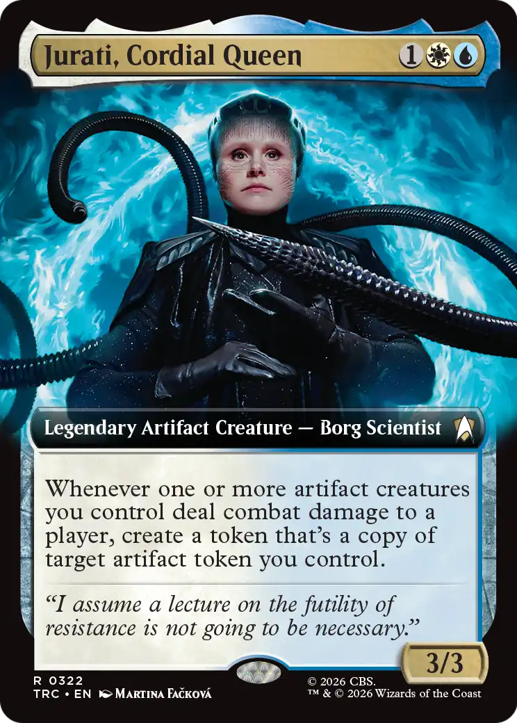 Jurati, Cordial Queen (Extended Art) [Star Trek Commander] | Exor Games Dartmouth