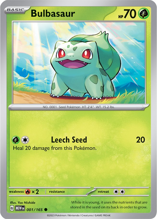 Bulbasaur (001/165) [Scarlet & Violet: 151] | Exor Games Dartmouth