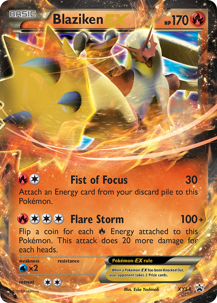 Blaziken EX (XY54) [XY: Black Star Promos] | Exor Games Dartmouth