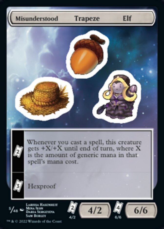 Misunderstood Trapeze Elf [Unfinity Stickers] | Exor Games Dartmouth