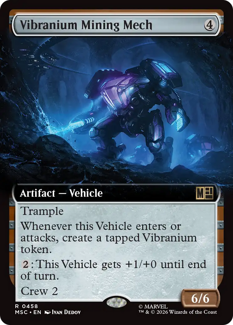 Vibranium Mining Mech (Extended Art) [Marvel Super Heroes Commander] | Exor Games Dartmouth