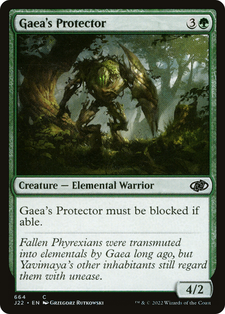 Gaea's Protector [Jumpstart 2022] | Exor Games Dartmouth