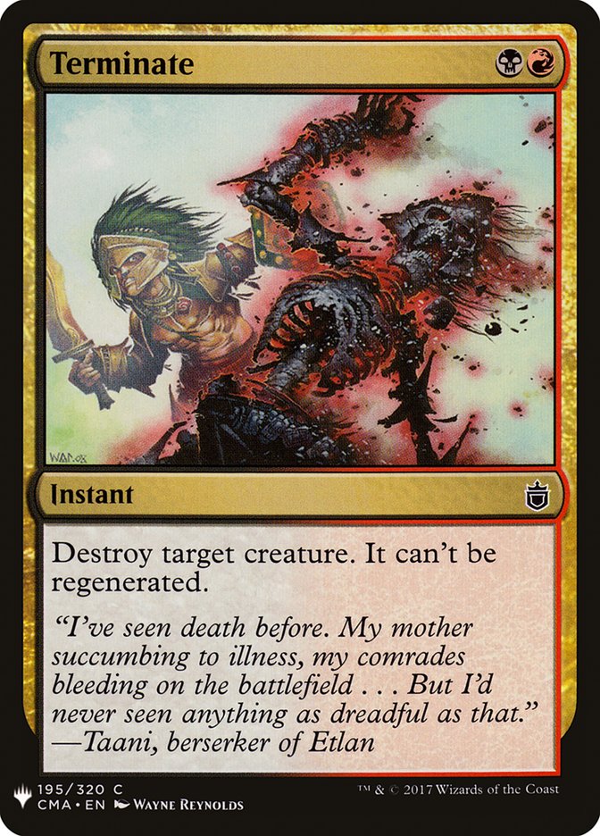 Terminate [Mystery Booster] | Exor Games Dartmouth