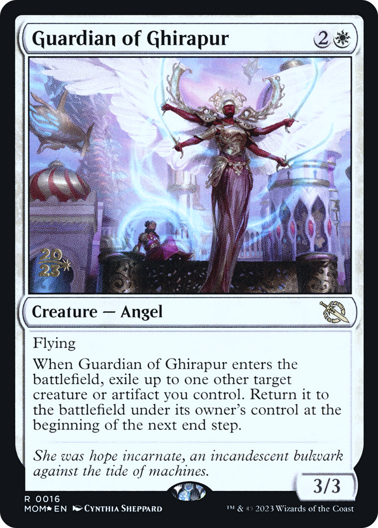 Guardian of Ghirapur [March of the Machine Prerelease Promos] | Exor Games Dartmouth