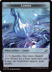 Drone // Lander (0005) Doubled-Sided Token [Edge of Eternities Tokens] | Exor Games Dartmouth