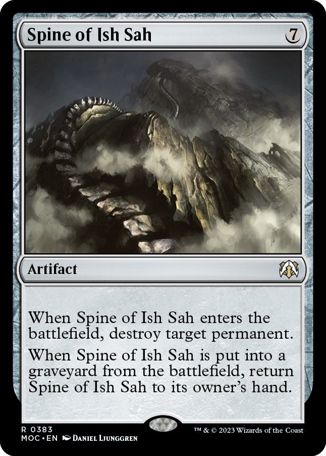 Spine of Ish Sah [March of the Machine Commander] | Exor Games Dartmouth