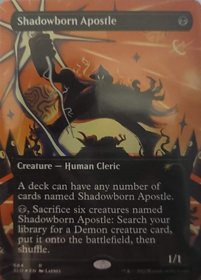 Shadowborn Apostle (Borderless) (684) [Secret Lair Drop Promos] | Exor Games Dartmouth