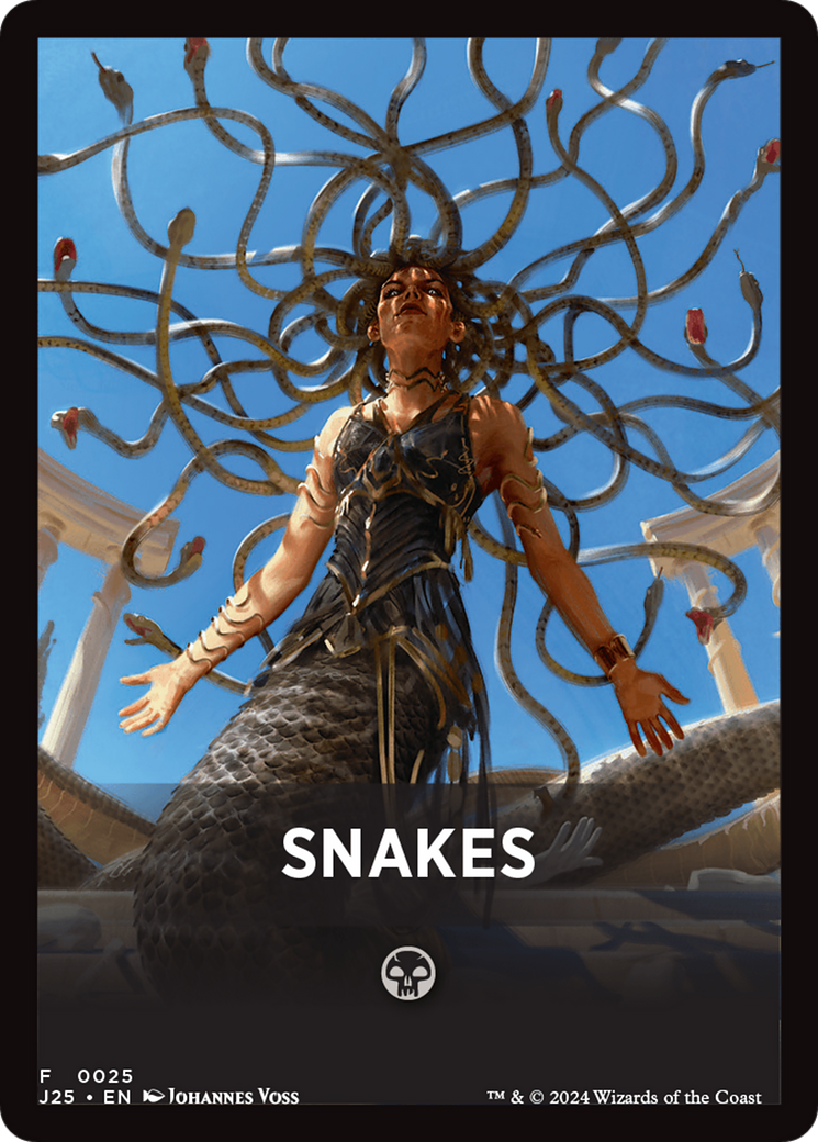 Snakes Theme Card [Foundations Jumpstart Front Cards] | Exor Games Dartmouth