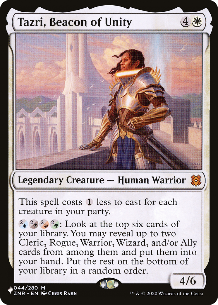 Tazri, Beacon of Unity (ZNR) [The List] | Exor Games Dartmouth