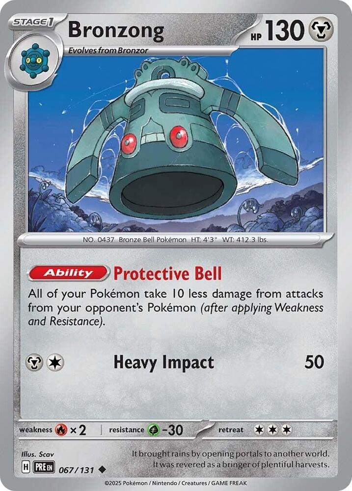 Bronzong (067/131) [Scarlet & Violet: Prismatic Evolutions] | Exor Games Dartmouth