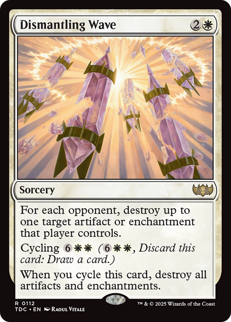 Dismantling Wave [Tarkir: Dragonstorm Commander] | Exor Games Dartmouth