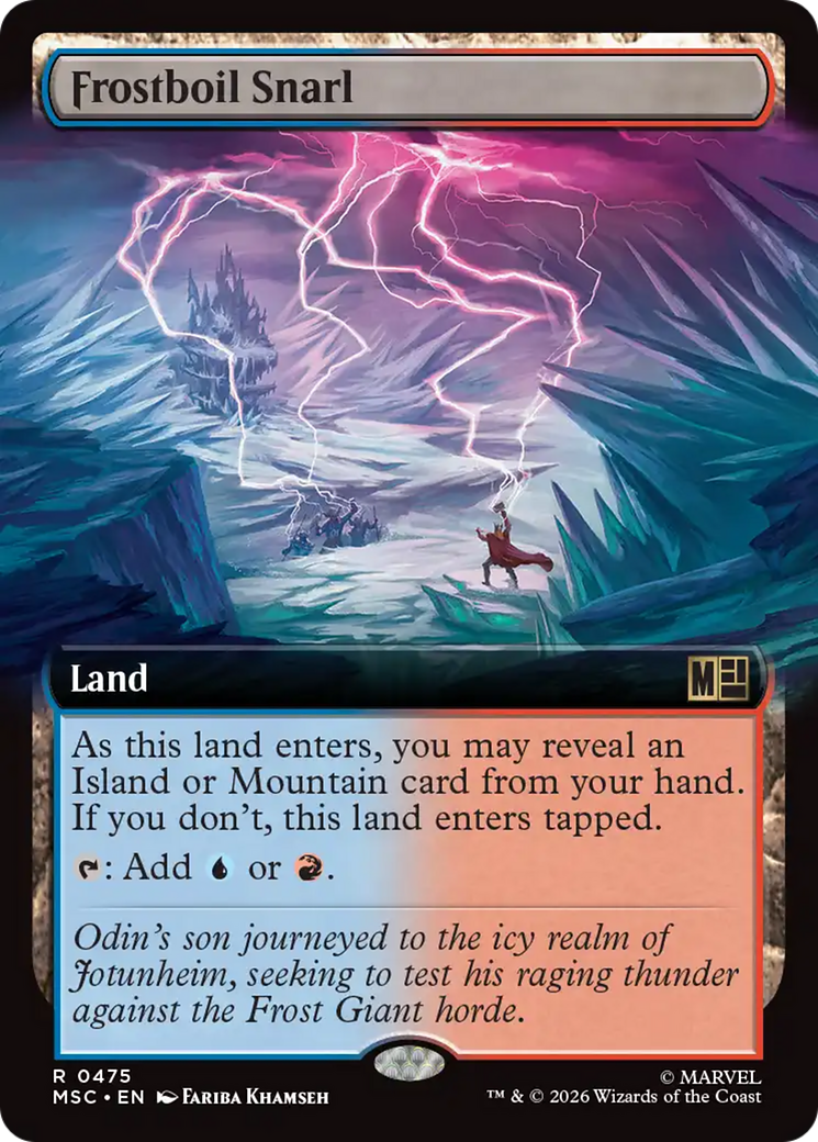 Frostboil Snarl (Extended Art) [Marvel Super Heroes Commander] | Exor Games Dartmouth