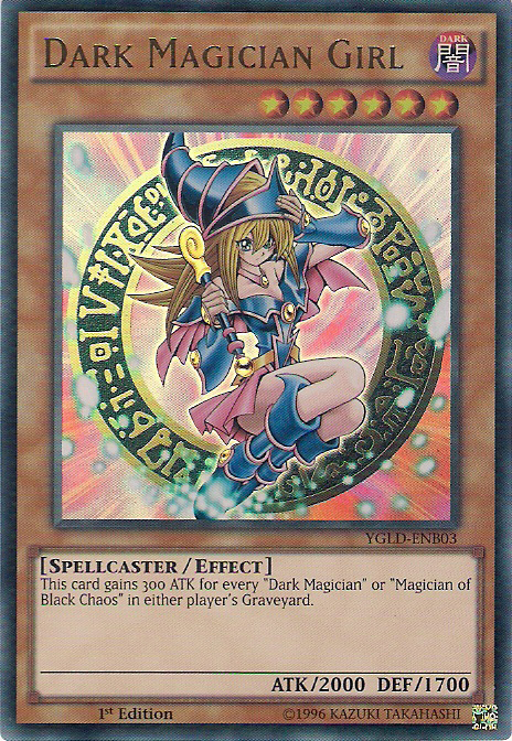Dark Magician Girl [YGLD-ENB03] Ultra Rare | Exor Games Dartmouth