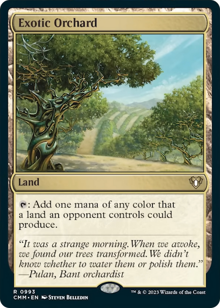 Exotic Orchard [Commander Masters] | Exor Games Dartmouth