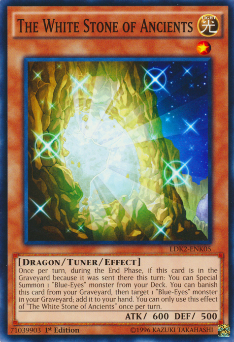 The White Stone of Ancients [LDK2-ENK05] Common | Exor Games Dartmouth