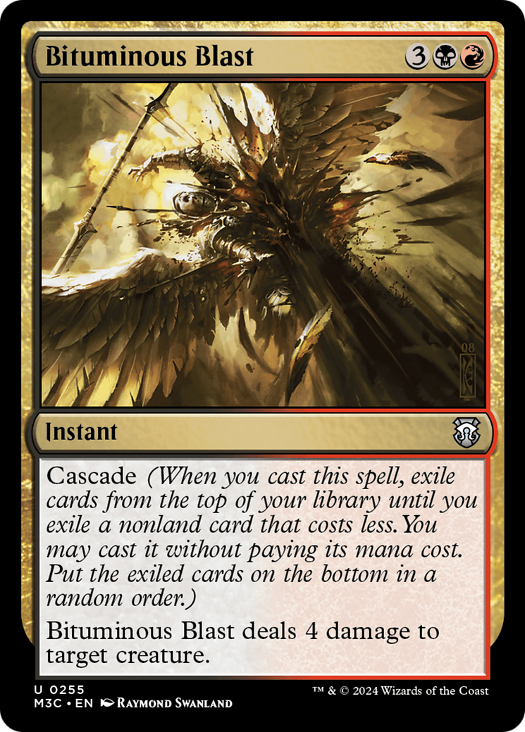 Bituminous Blast [Modern Horizons 3 Commander] | Exor Games Dartmouth