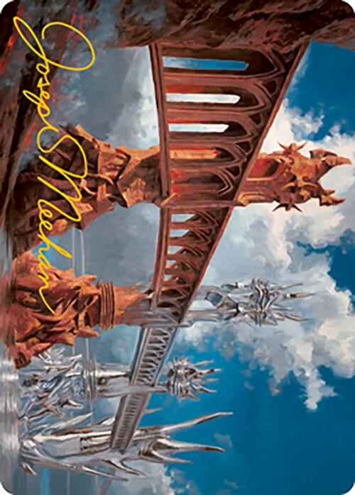 Silverbluff Bridge Art Card (Gold-Stamped Signature) [Modern Horizons 2 Art Series] | Exor Games Dartmouth