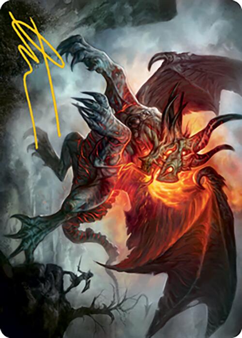 Piru, the Volatile Art Card (Gold-Stamped Signature) [Modern Horizons 2 Art Series] | Exor Games Dartmouth