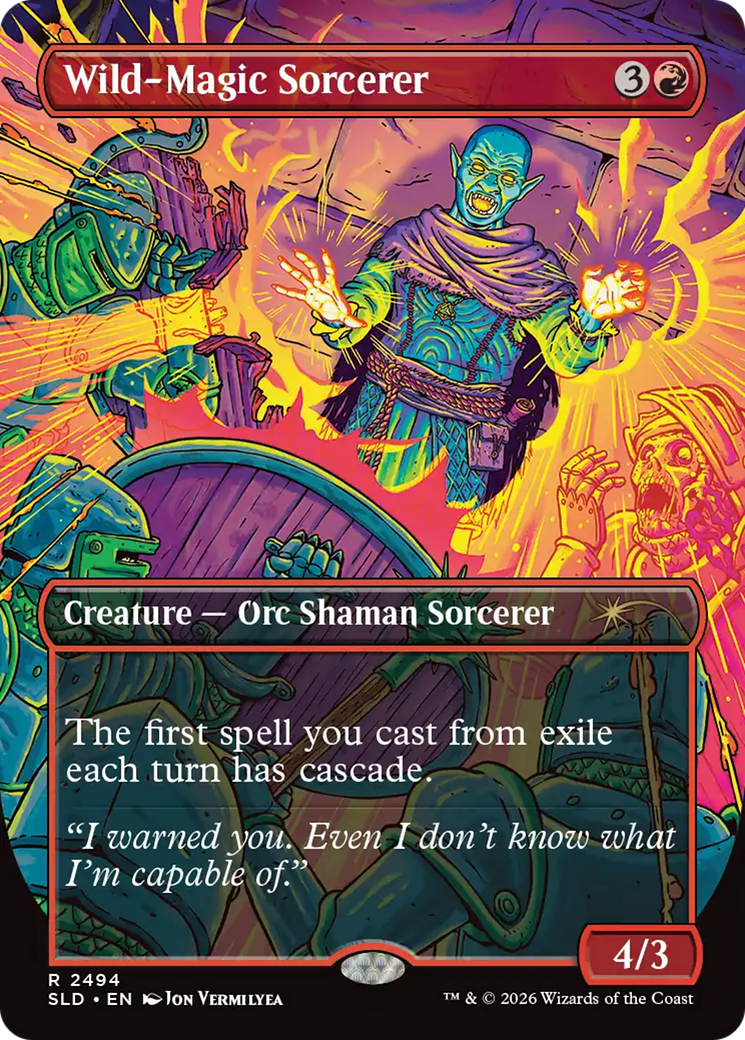 Wild-Magic Sorcerer [Secret Lair Drop Series] | Exor Games Dartmouth