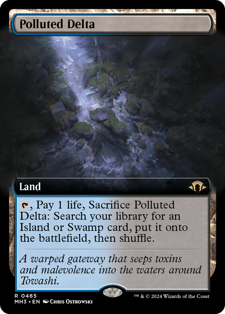 Polluted Delta (Extended Art) [Modern Horizons 3] | Exor Games Dartmouth