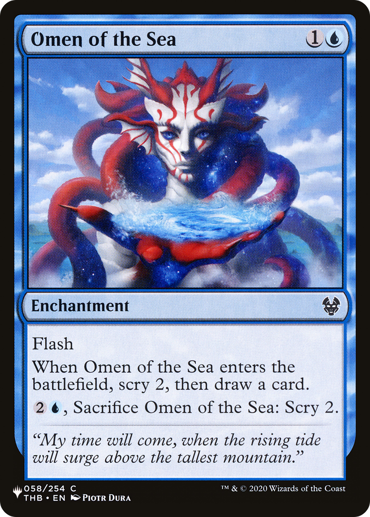 Omen of the Sea [The List] | Exor Games Dartmouth