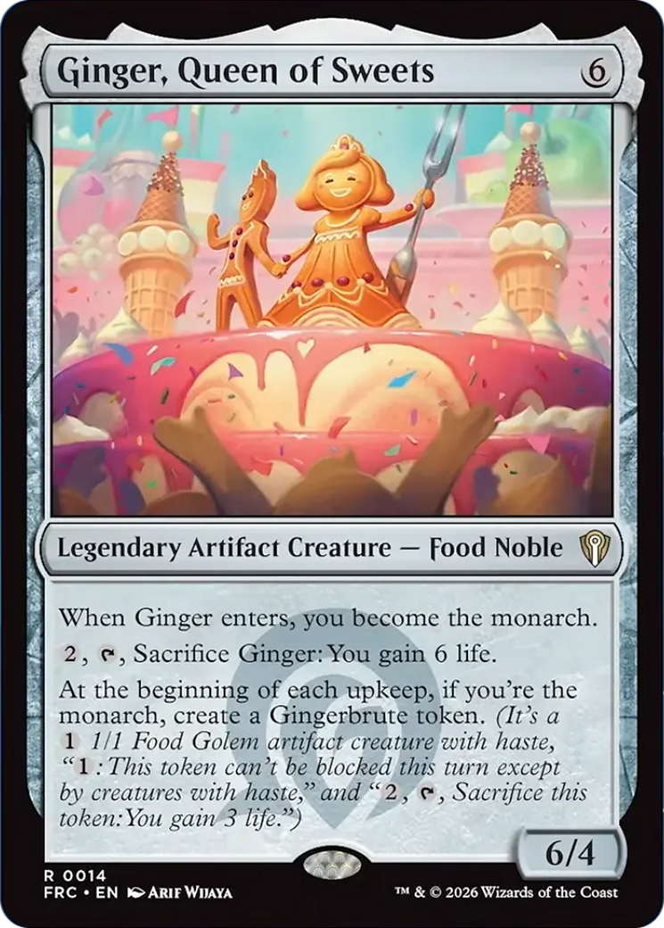 Ginger, Queen of Sweets [Reality Fracture Commander] | Exor Games Dartmouth