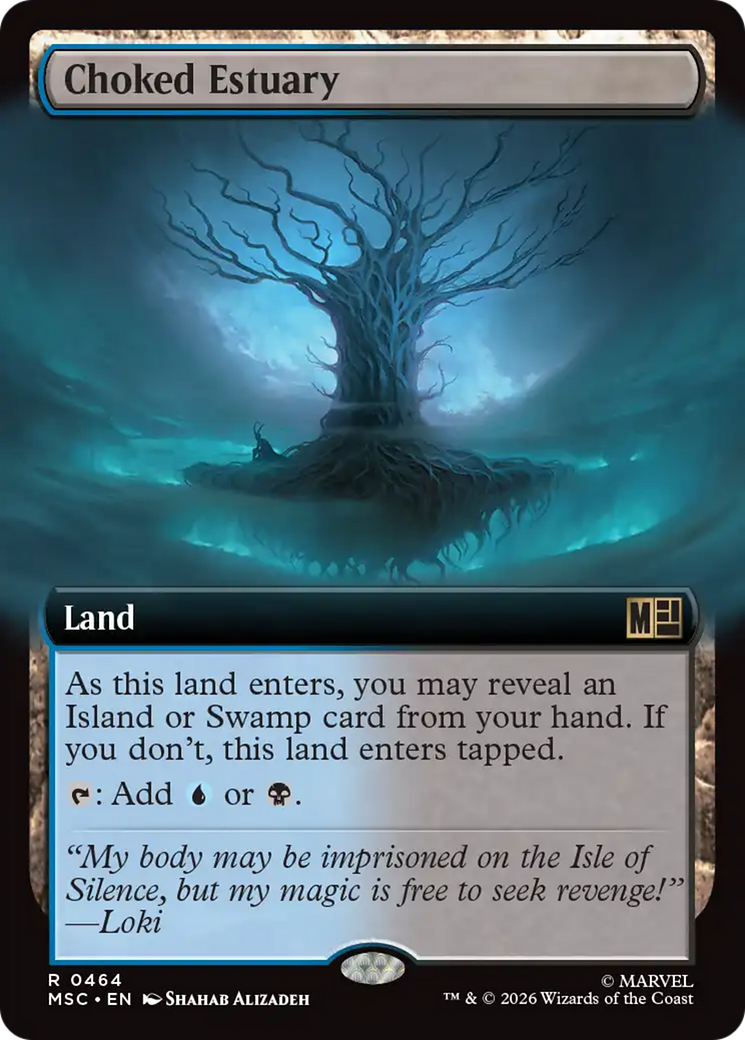 Choked Estuary (Extended Art) [Marvel Super Heroes Commander] | Exor Games Dartmouth