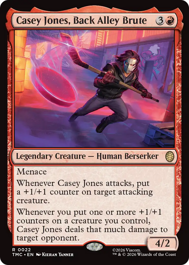 Casey Jones, Back Alley Brute [Teenage Mutant Ninja Turtles Commander] | Exor Games Dartmouth