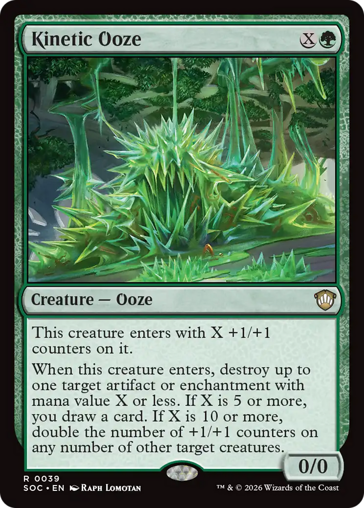 Kinetic Ooze [Secrets of Strixhaven Commander] | Exor Games Dartmouth