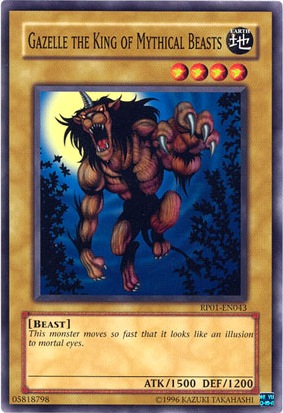 Gazelle the King of Mythical Beasts [RP01-EN043] Common | Exor Games Dartmouth