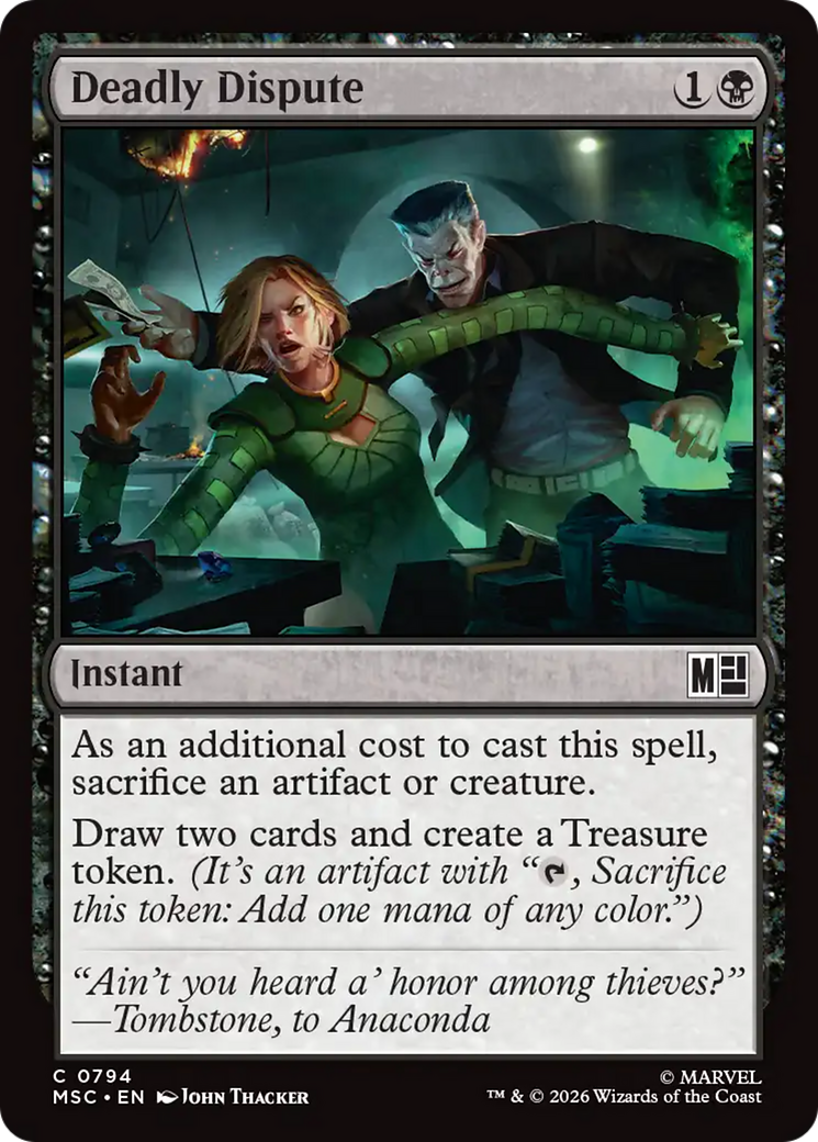 Deadly Dispute [Marvel Super Heroes Commander] | Exor Games Dartmouth