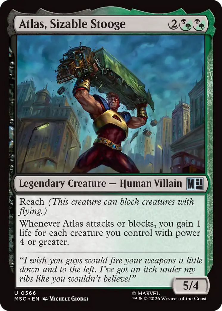 Atlas, Sizable Stooge [Marvel Super Heroes] | Exor Games Dartmouth