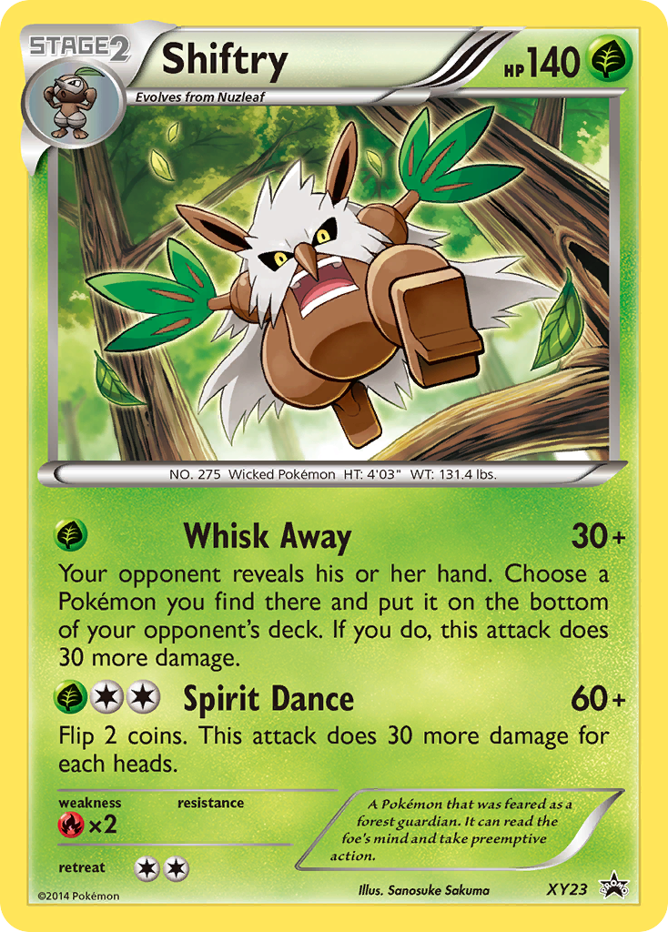 Shiftry (XY23) [XY: Black Star Promos] | Exor Games Dartmouth