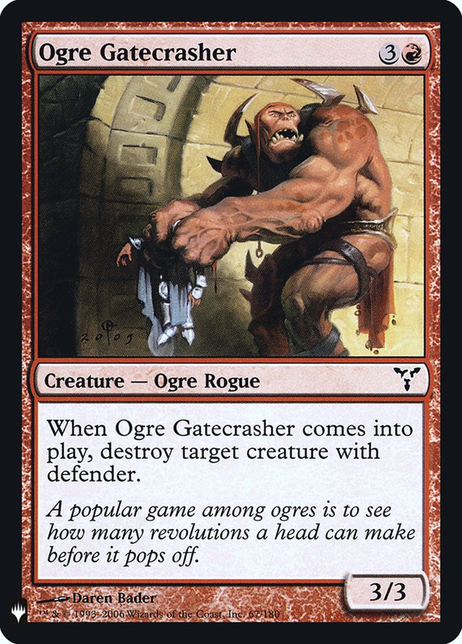 Ogre Gatecrasher [Mystery Booster] | Exor Games Dartmouth