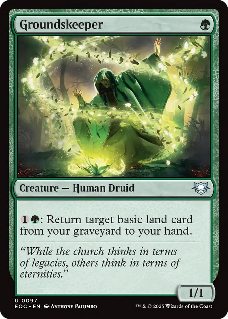 Groundskeeper [Edge of Eternities Commander] | Exor Games Dartmouth